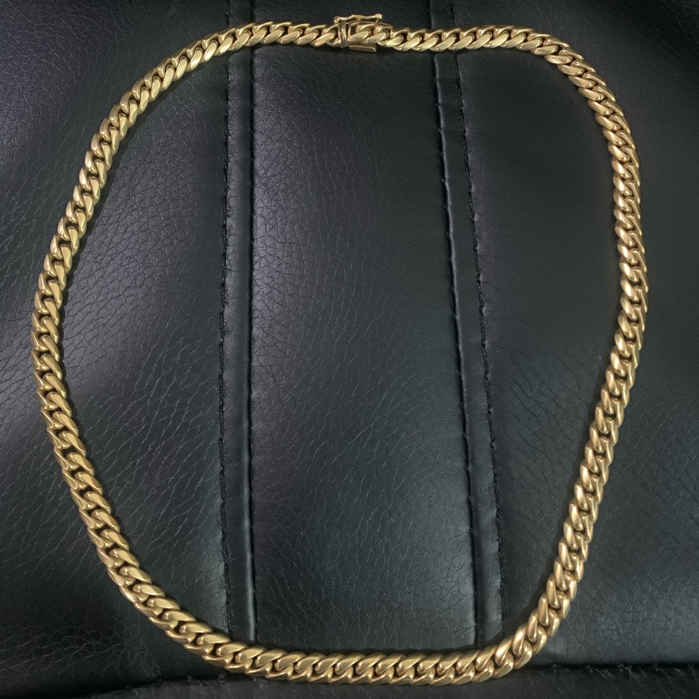 New solid 18kt japan gold